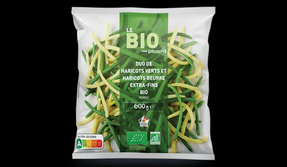 Duo de haricots verts et haricots beurres bio