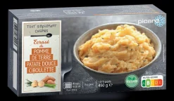 Ecrasé de pomme de terre et patate douce