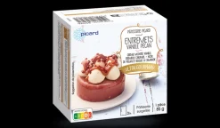 Entremets vanille-pécan