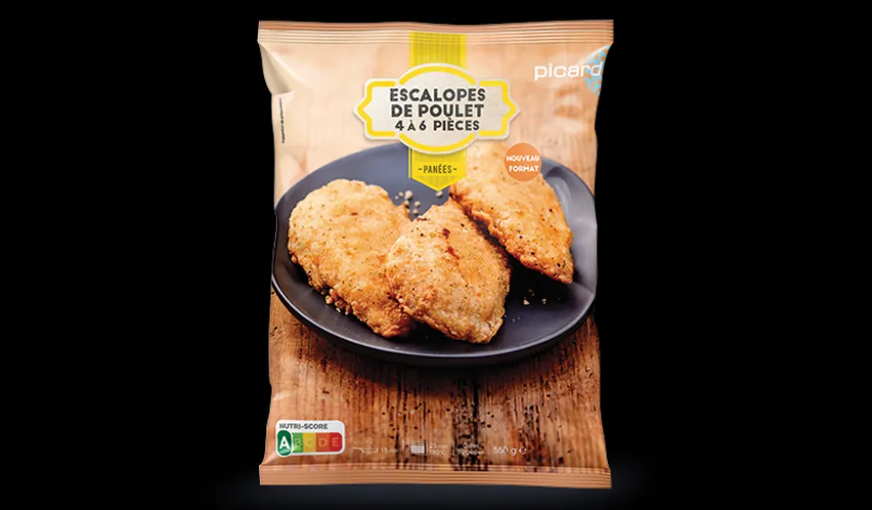 Escalopes de poulet, 4 à 6 pièces