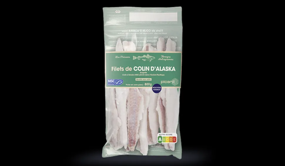 Filets de colin d'Alaska MSC