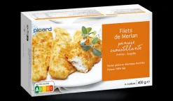 Filets de merlan,panure croustillante,4 à 6 filets