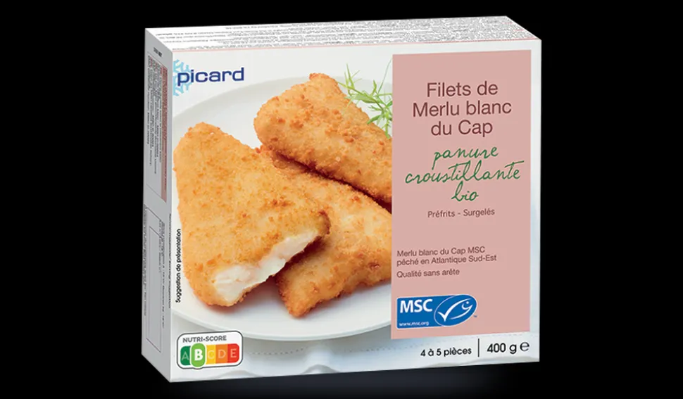 Filets de merlu blanc du Cap MSC, panure bio