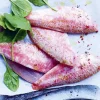 Filets de rouget-barbet cinnabare, avec peau