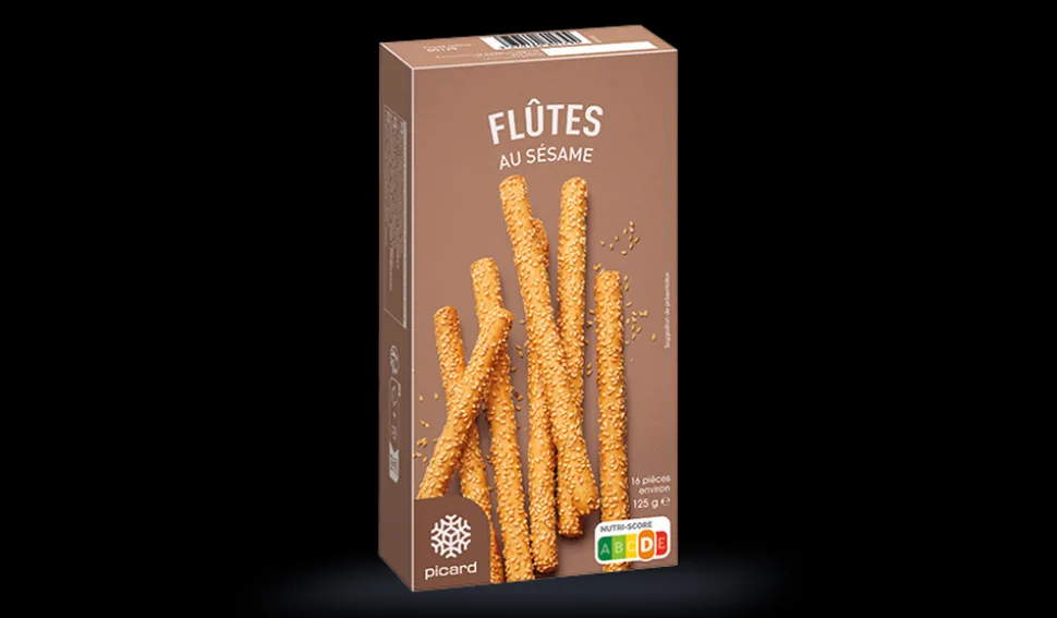 Flûtes au sésame