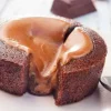 Fondant au chocolat et praliné noisette, 1 part