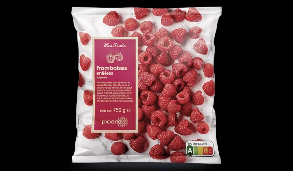 Framboises entières, UE et non UE