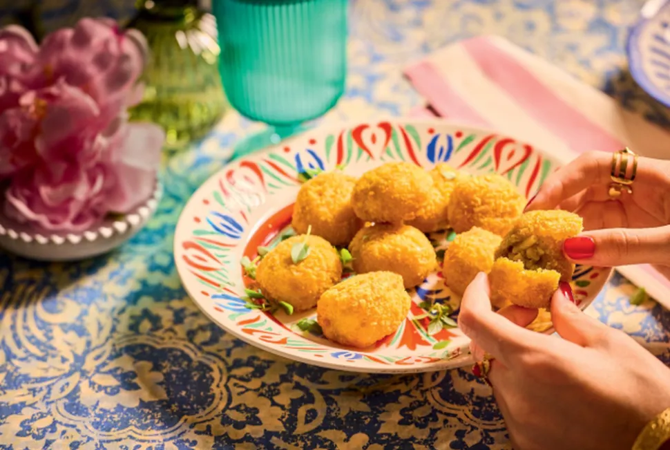 Frittatine stracciatella, bouchées de pâtes panée