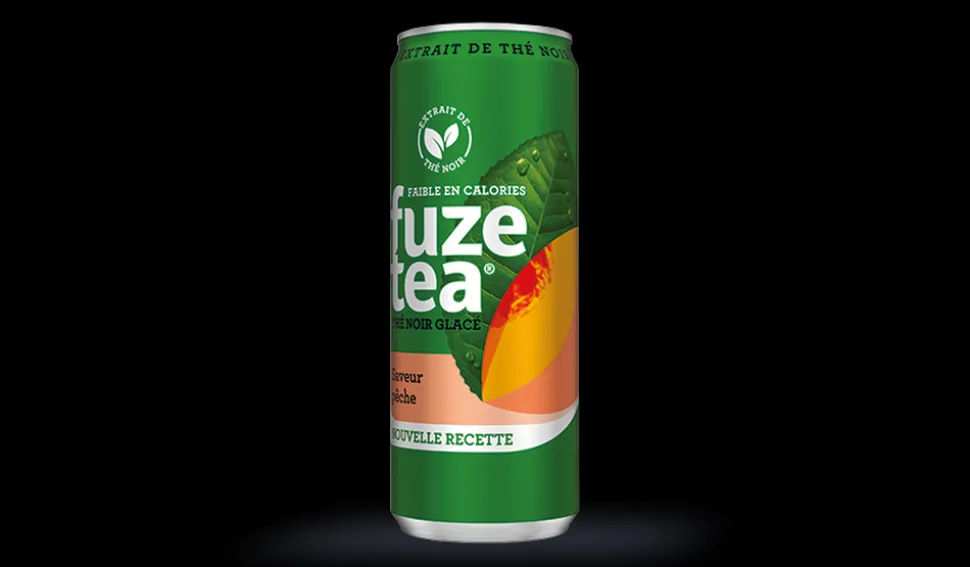 Fuze tea saveur pêche intense