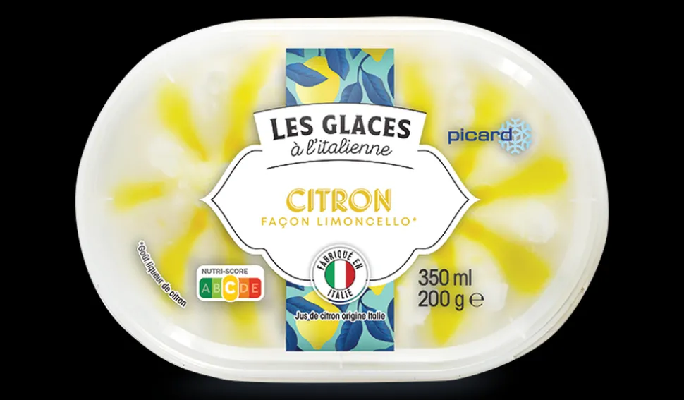 Glace citron façon Limoncello à l'italienne