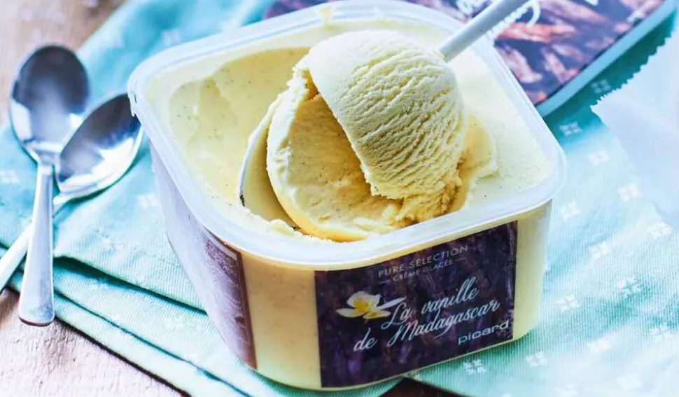 Glace La vanille de Madagascar