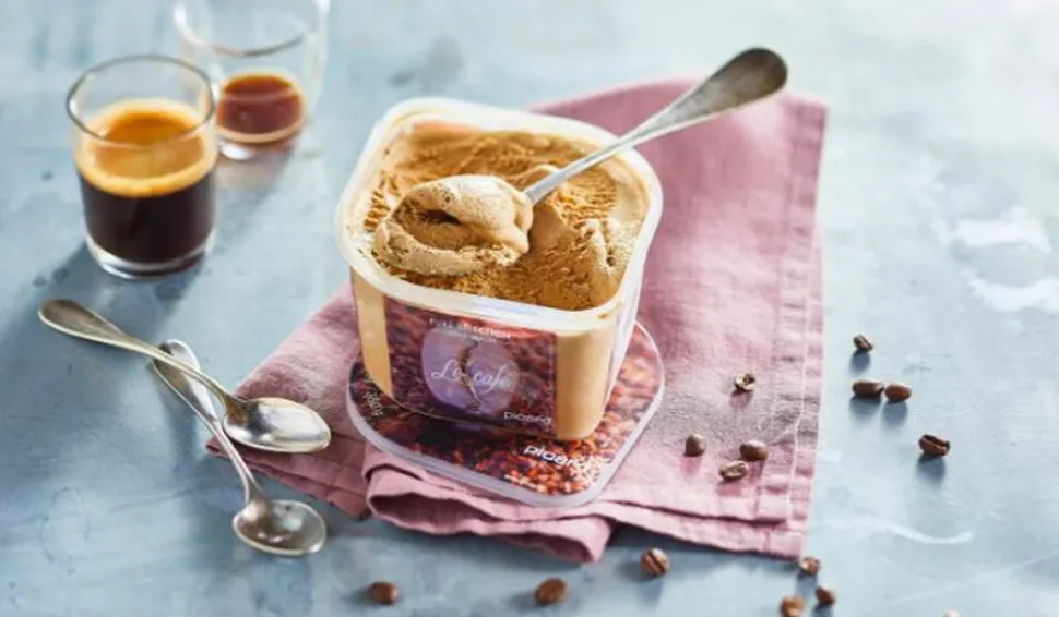 Glace Le café