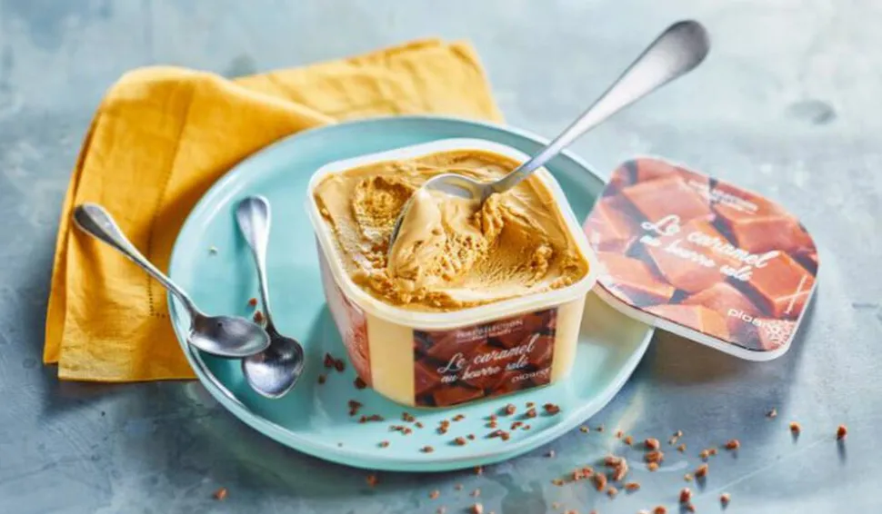 Glace Le caramel au beurre salé