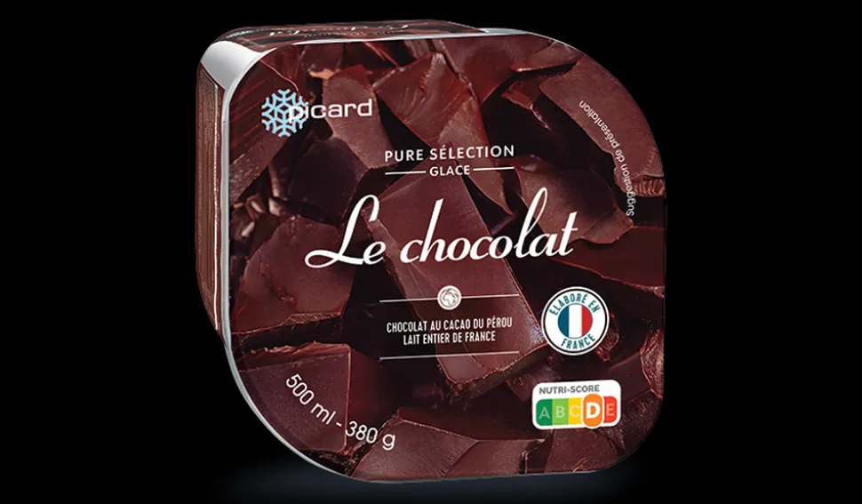 Glace Le chocolat