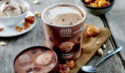 Glace marron