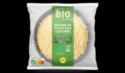 Graine de couscous cuisinée à l'huile d'olive, bio