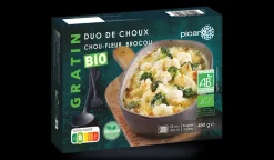 Gratin duo de choux bio