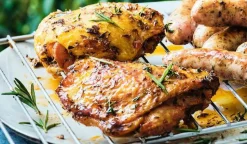 Hauts de cuisses de poulet marinés à la provençale