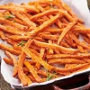 Inédites à la patate douce, patates douce enrobées