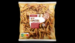 Inédites aux épices, pommes de terre avec peau