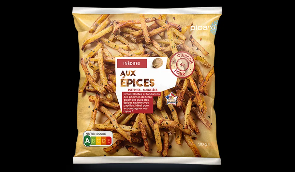 Inédites aux épices, pommes de terre avec peau