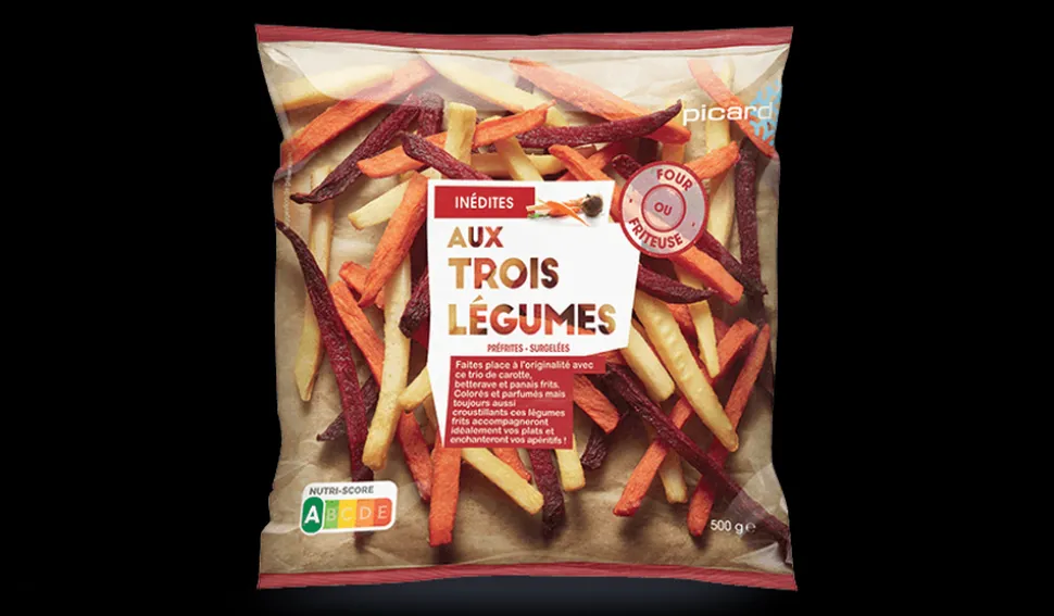 Inédites trois légumes, carottes,panais,betteraves