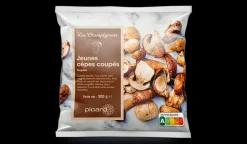 Jeunes cèpes coupés