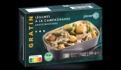 Légumes à la campagnarde, sauce moutarde
