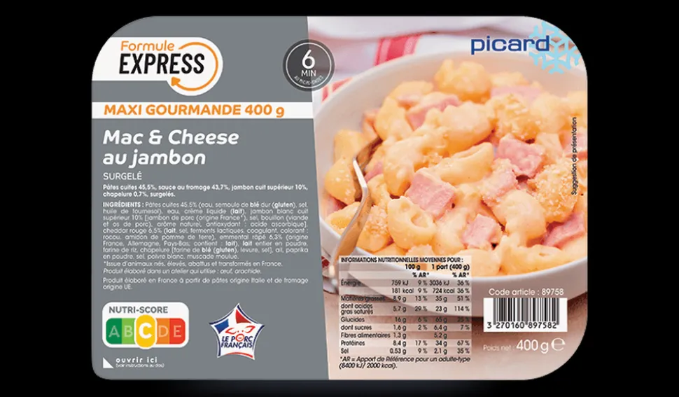 Mac and Cheese au jambon