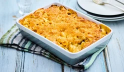 Mac and cheese gratin de pâtes aux fromages