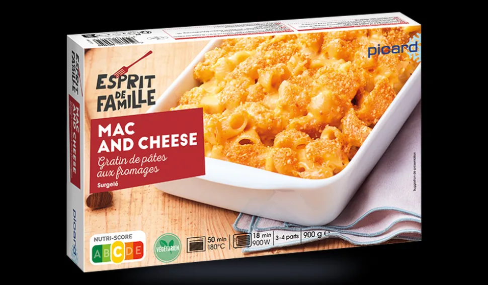 Mac and cheese gratin de pâtes aux fromages