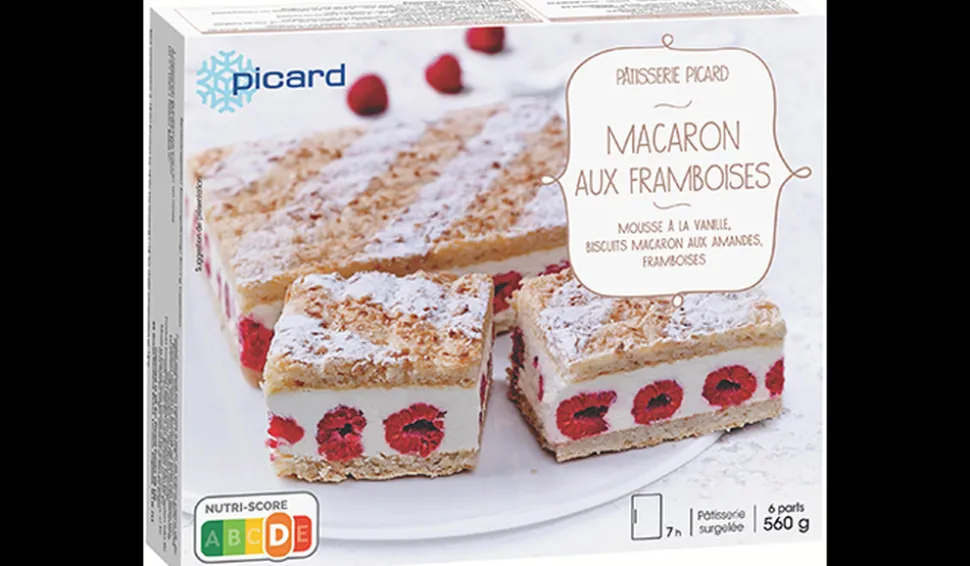 Macaron aux framboises