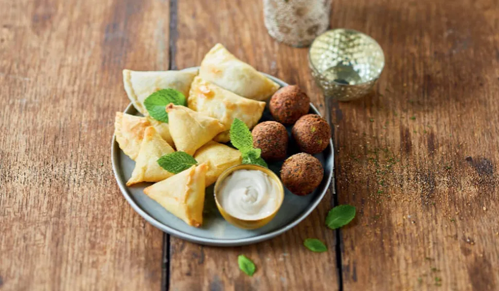 Mezze, assortiment de 12 pièces