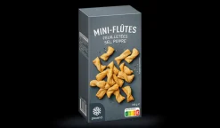 Mini-flûtes feuilletées sel, poivre