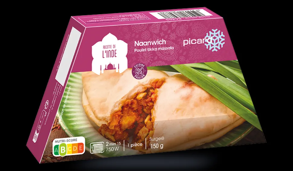 Naanwich poulet tikka massala