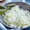 Oignons émincés bio