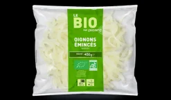 Oignons émincés bio