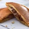 Pancake coeur chocolat noisette