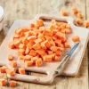 Patate douce en morceaux sans résidu de pesticides