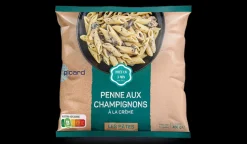 Penne aux champignons à la crème
