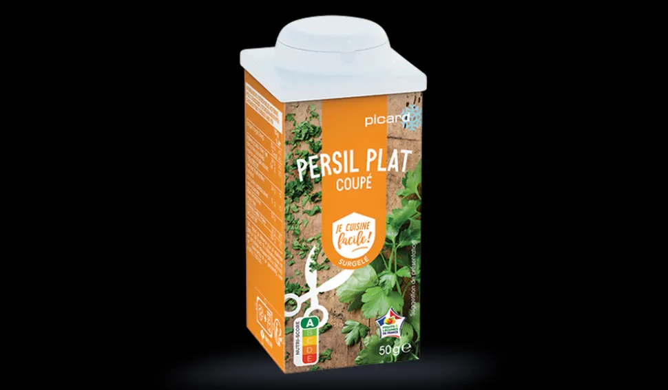 Persil plat coupé