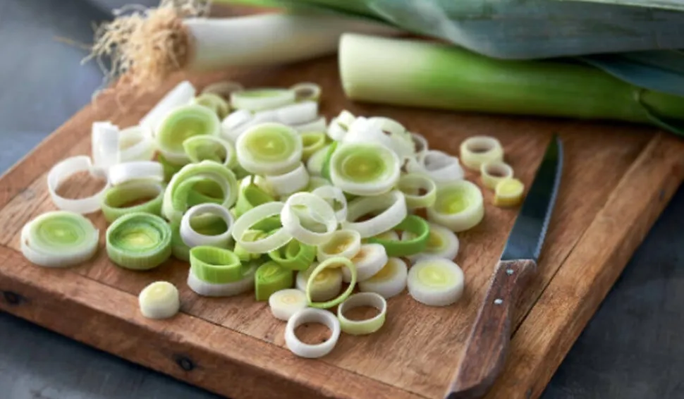 Poireaux émincés bio, France ou Belgique