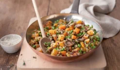 Poêlée de légumes et riz