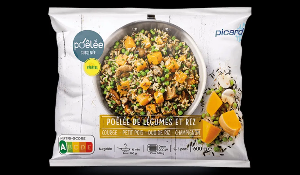 Poêlée de légumes et riz