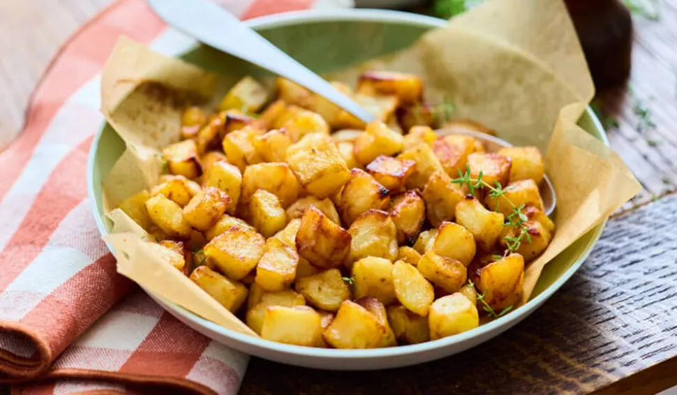 Pommes rissolées à la graisse de canard