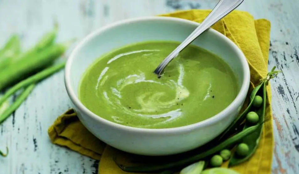 Potage garden peas, haricot, poireau, oignon bio