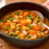 Potage minestrone, portionnable