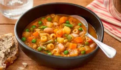 Potage minestrone, portionnable