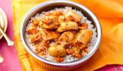 Poulet Tikka et riz basmati