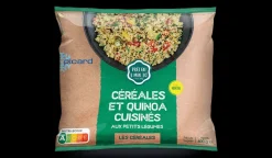 Quinoa et céréales cuisinés aux petits légumes